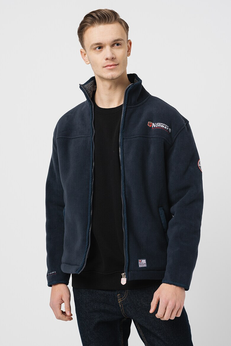 Geographical Norway Bluza sport din fleece cu captuseala de blana shearling sintetica Ubolt - Pled.ro