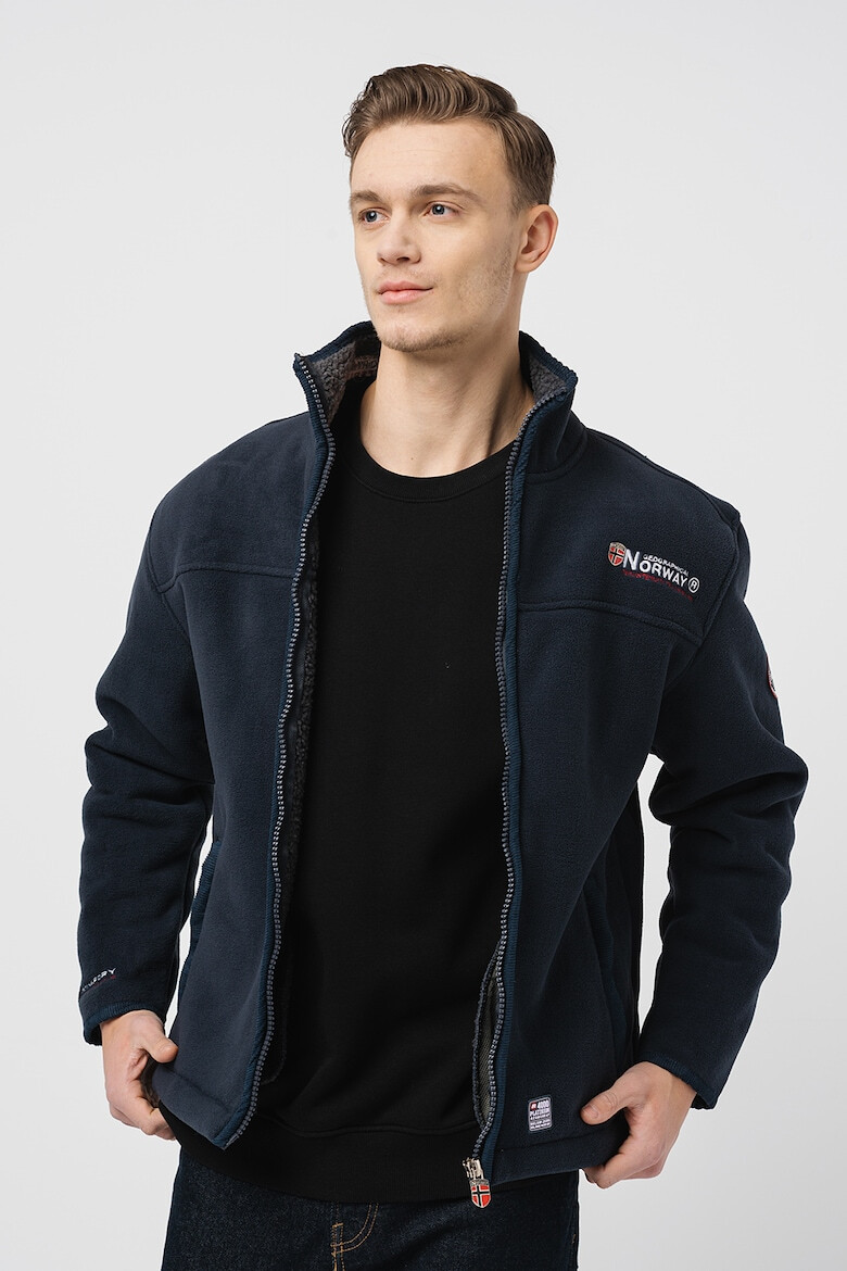 Geographical Norway Bluza sport din fleece cu captuseala de blana shearling sintetica Ubolt - Pled.ro