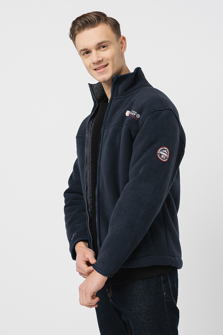 Geographical Norway Bluza sport din fleece cu captuseala de blana shearling sintetica Ubolt - Pled.ro