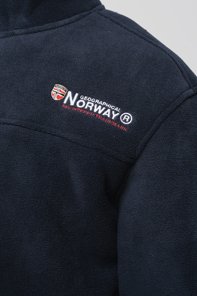 Geographical Norway Bluza sport din fleece cu captuseala de blana shearling sintetica Ubolt - Pled.ro