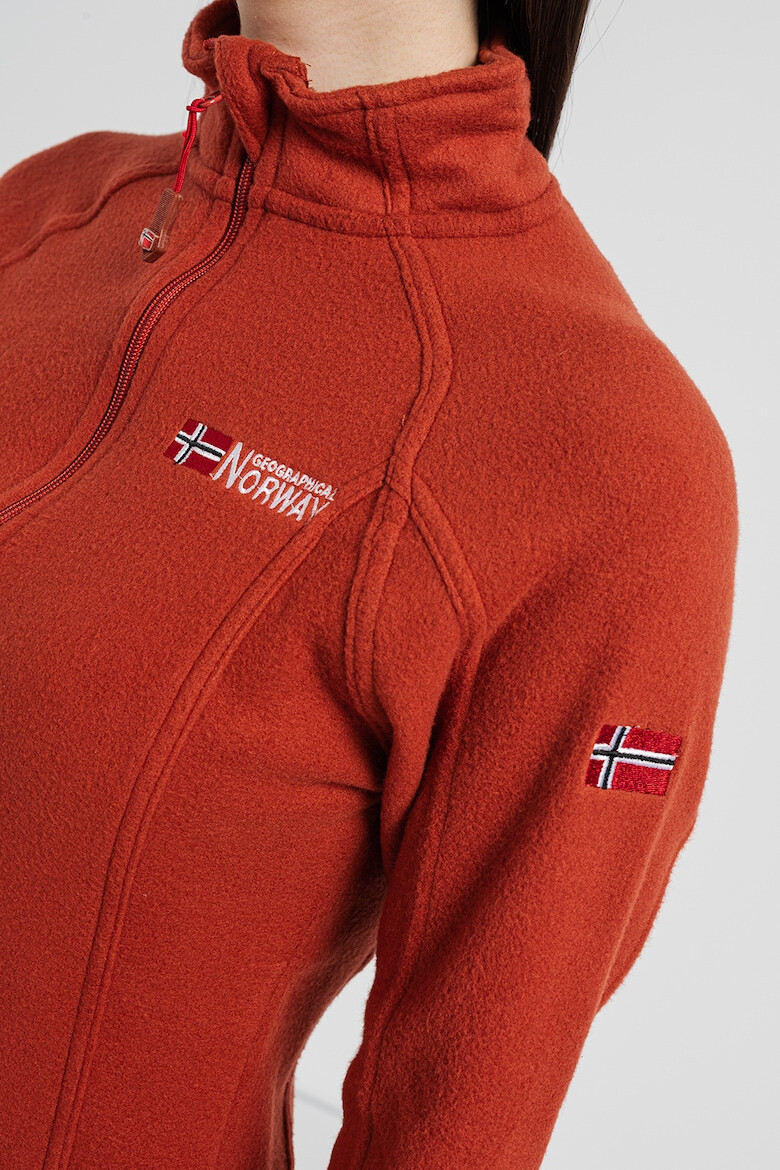 Geographical Norway Bluza sport din fleece cu logo brodat Tug - Pled.ro