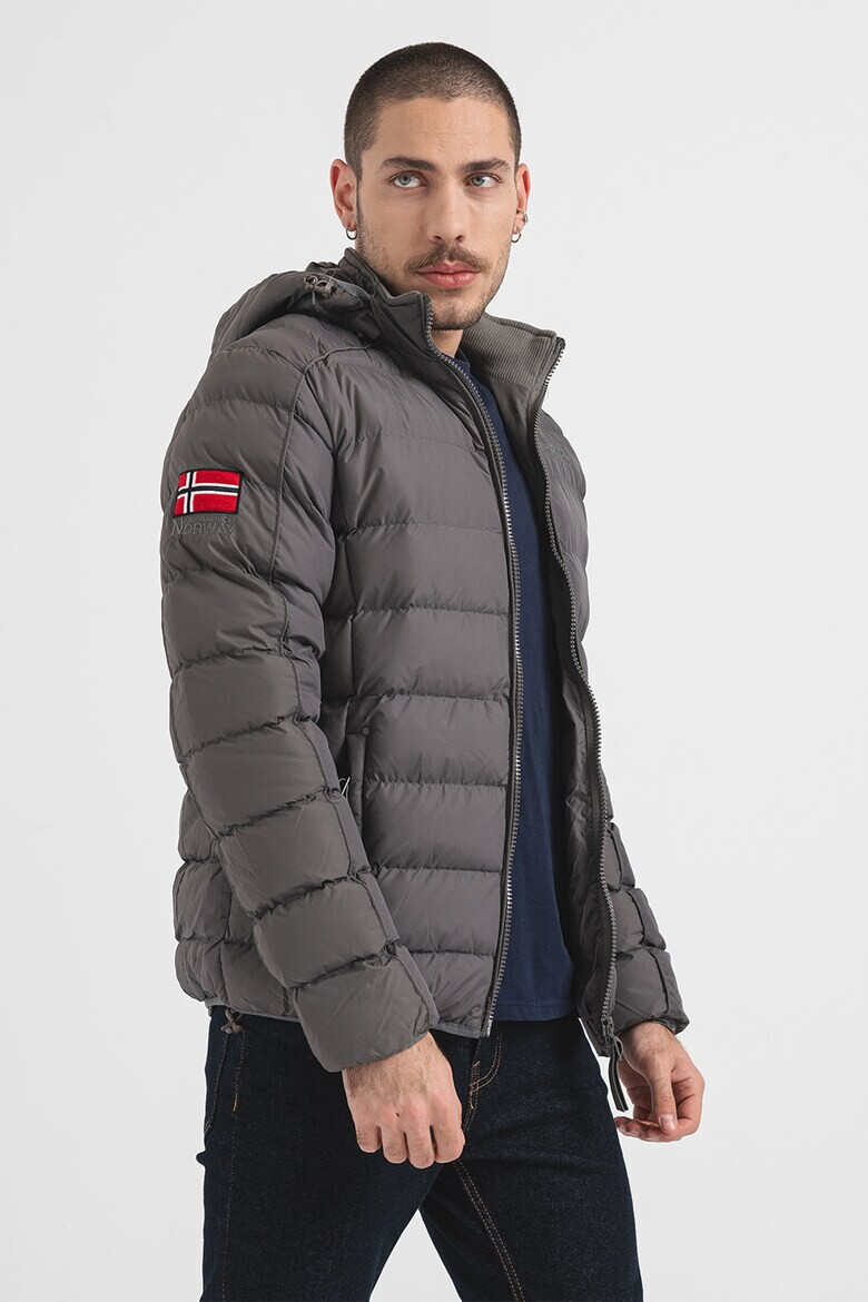 Geographical Norway Geaca cu broderie pe partea din spate - Pled.ro