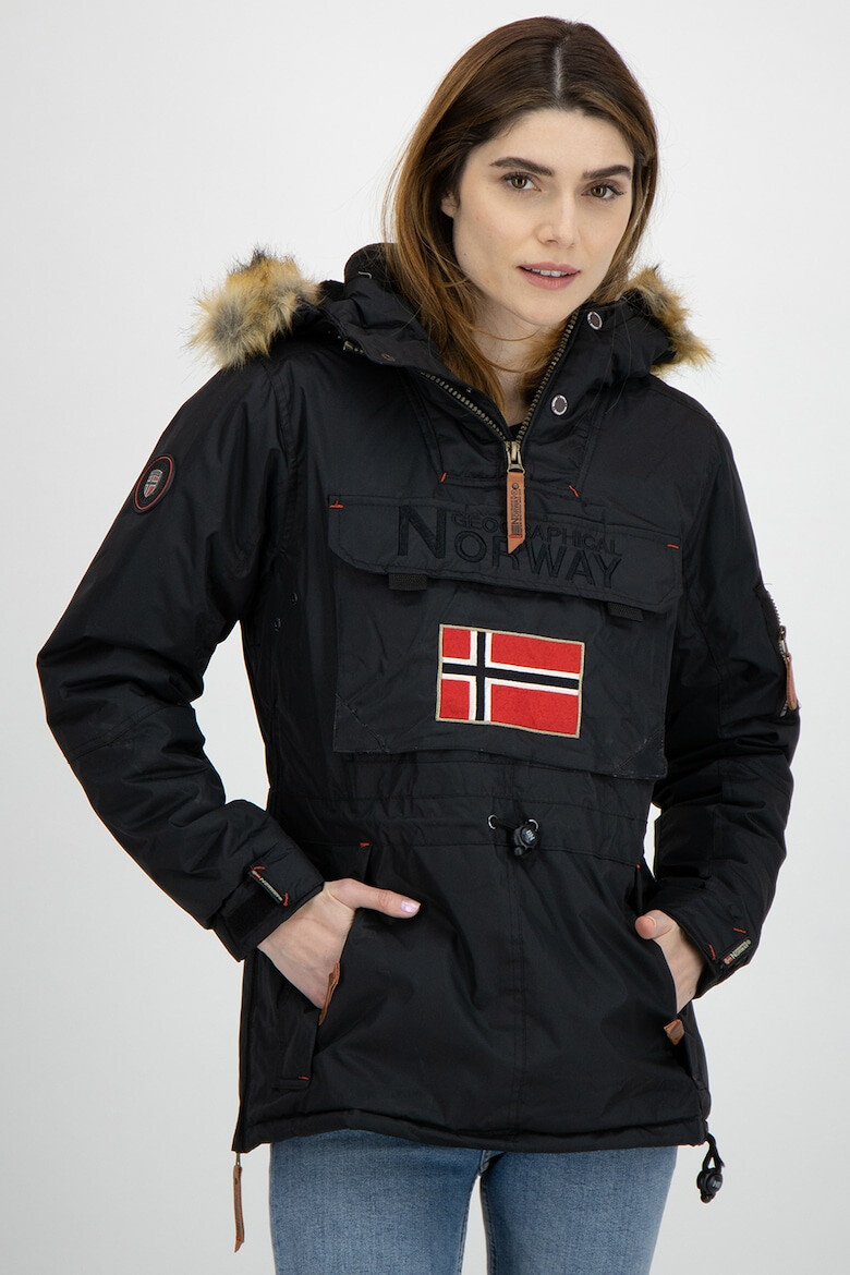 Geographical Norway Geaca cu gluga fara inchidere - Pled.ro