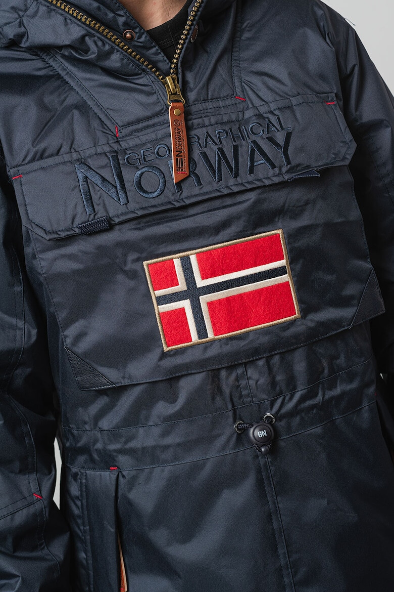 Geographical Norway Geaca cu gluga fara inchidere Aubergine - Pled.ro