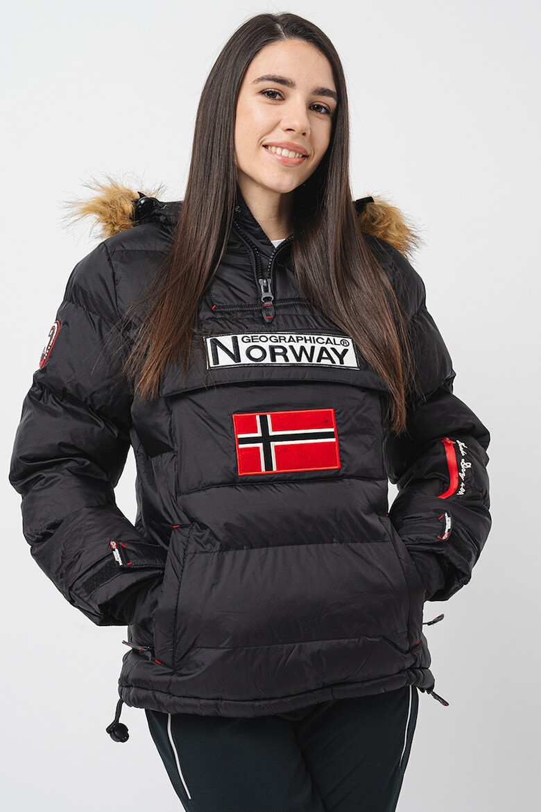 Geographical Norway Geaca cu logo brodat Belancolie - Pled.ro