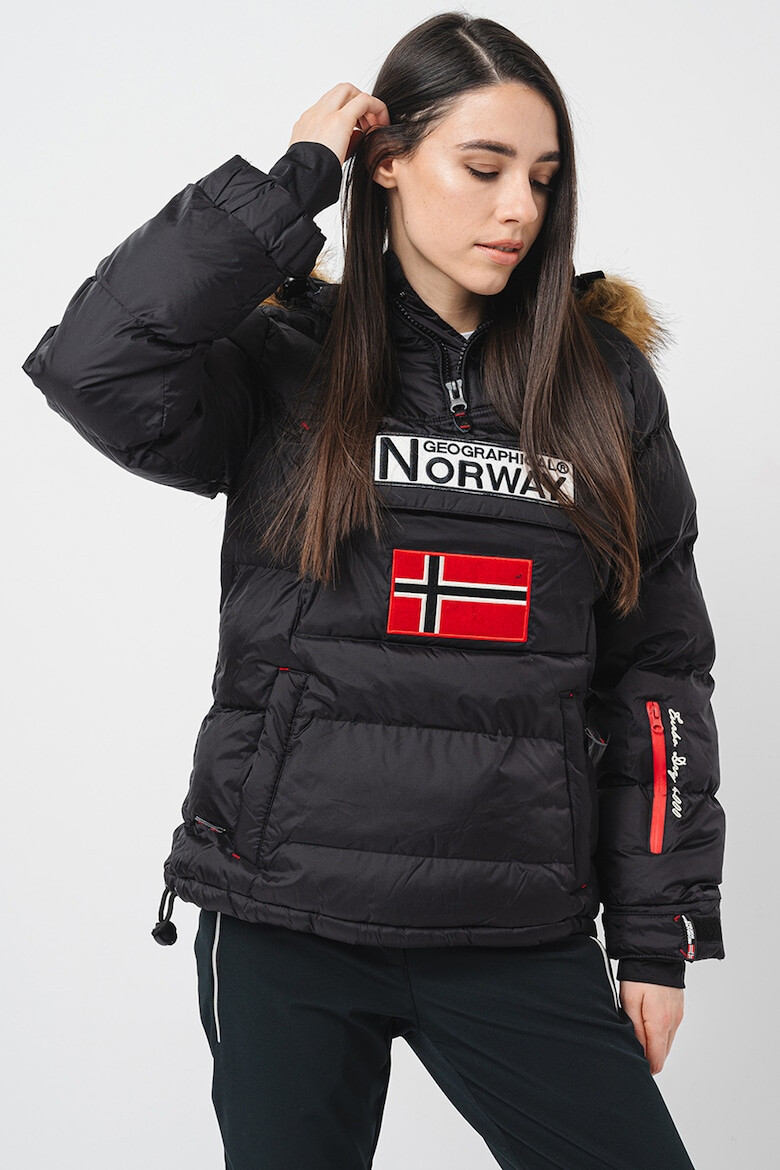 Geographical Norway Geaca cu logo brodat Belancolie - Pled.ro