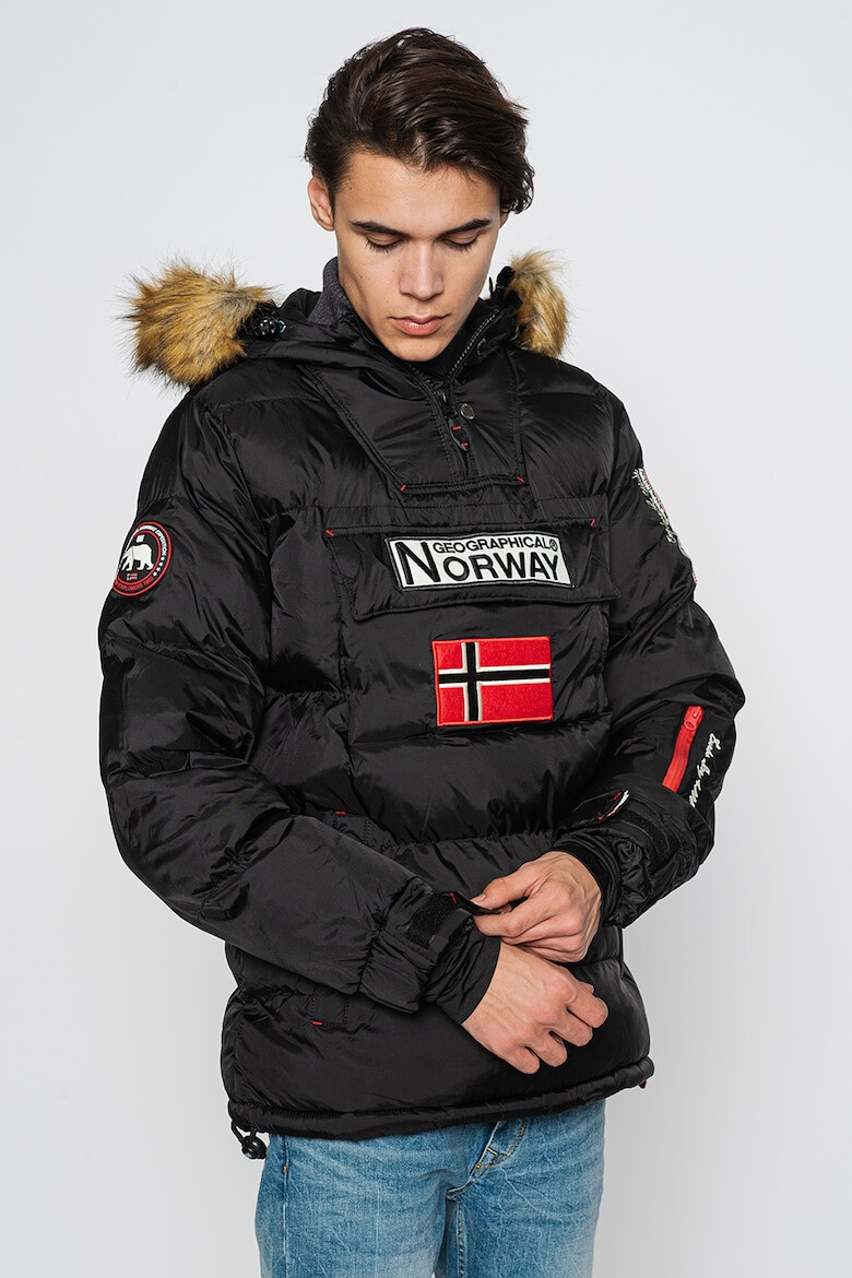 Geographical Norway Geaca cu vatelina gluga si fara inchidere Bilboquet - Pled.ro