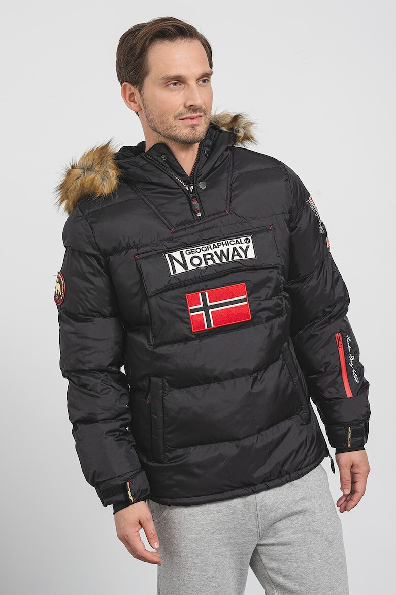 Geographical Norway Geaca cu vatelina gluga si fara inchidere Bilboquet - Pled.ro