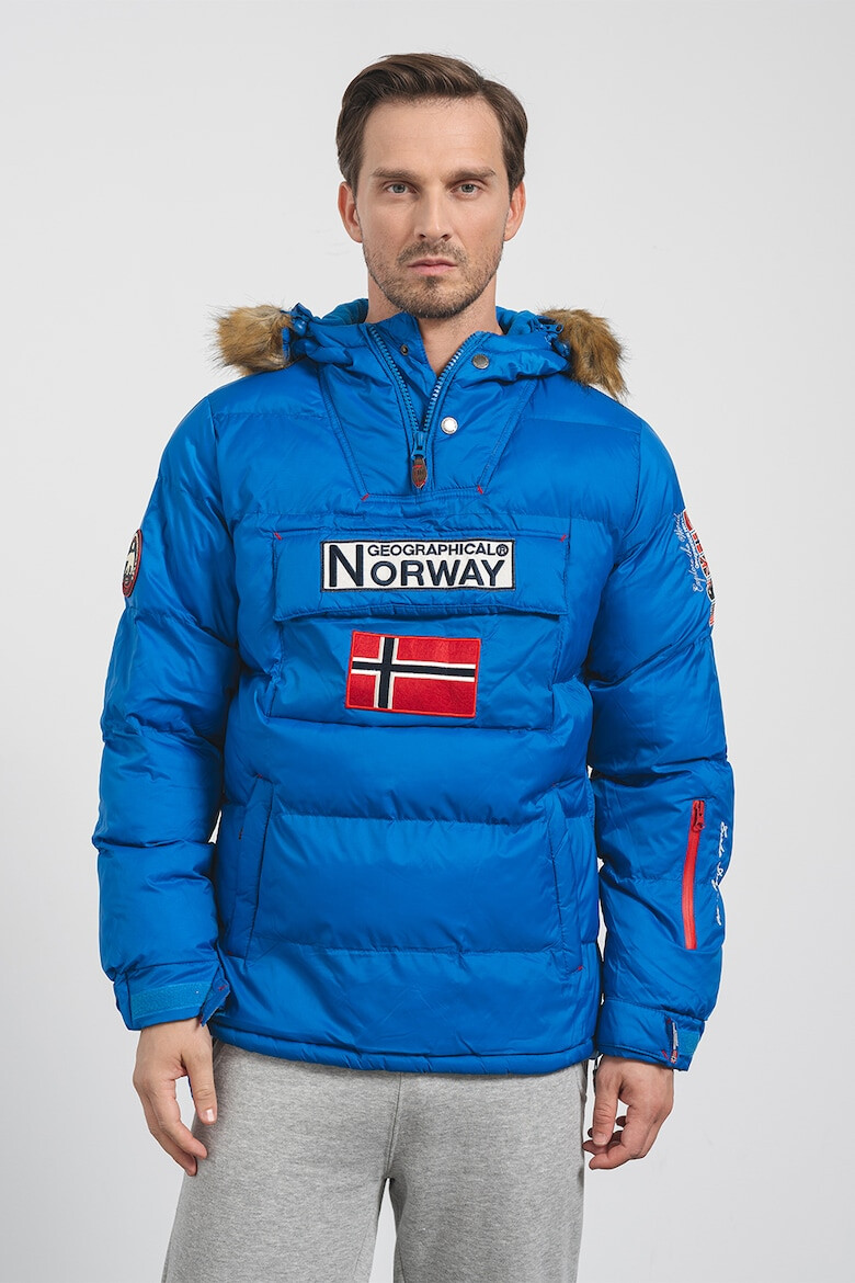 Geographical Norway Geaca cu vatelina gluga si fara inchidere Bilboquet - Pled.ro