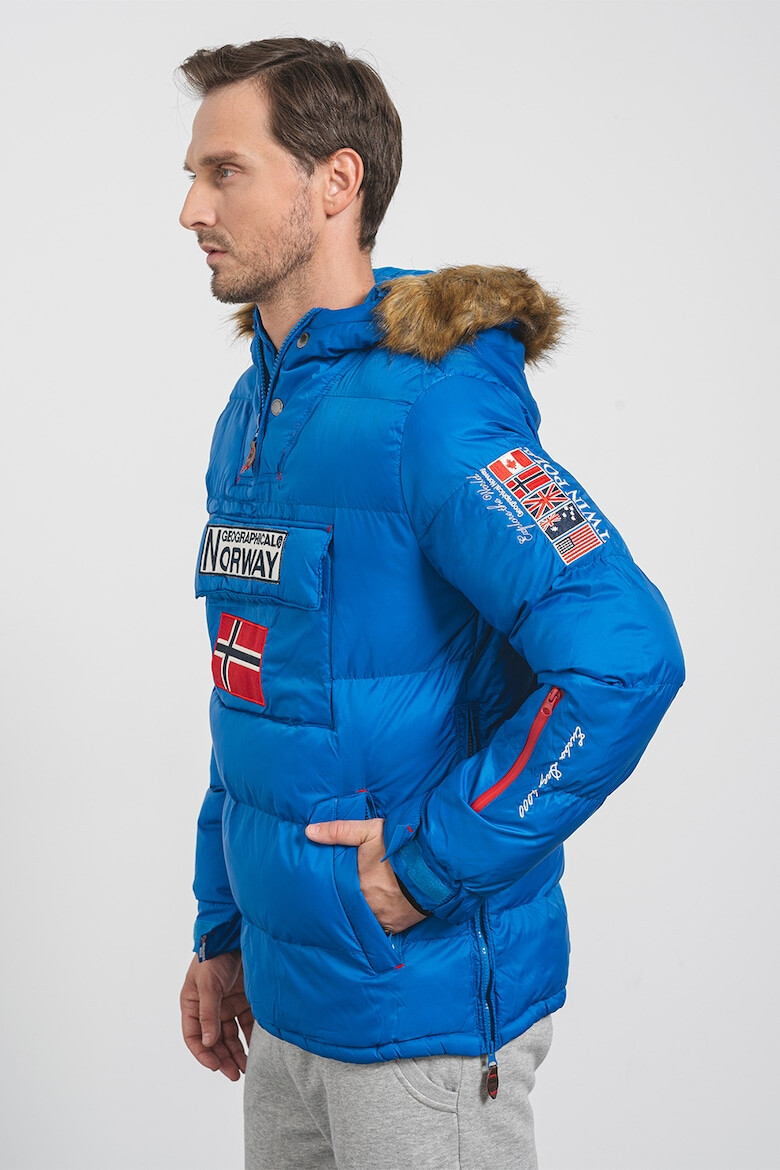 Geographical Norway Geaca cu vatelina gluga si fara inchidere Bilboquet - Pled.ro