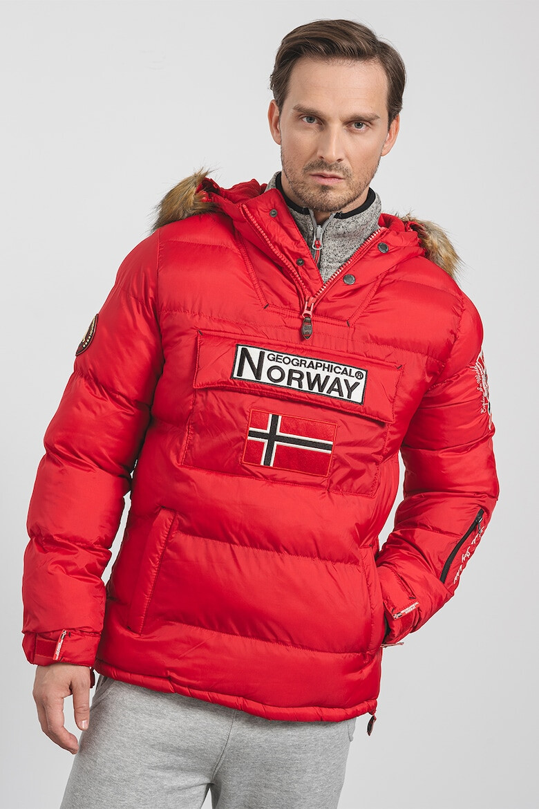 Geographical Norway Geaca cu vatelina gluga si fara inchidere Bilboquet - Pled.ro