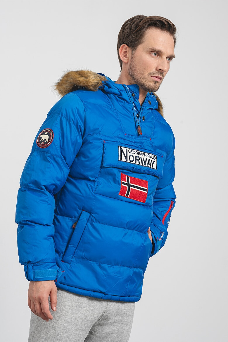 Geographical Norway Geaca cu vatelina gluga si fara inchidere Bilboquet - Pled.ro