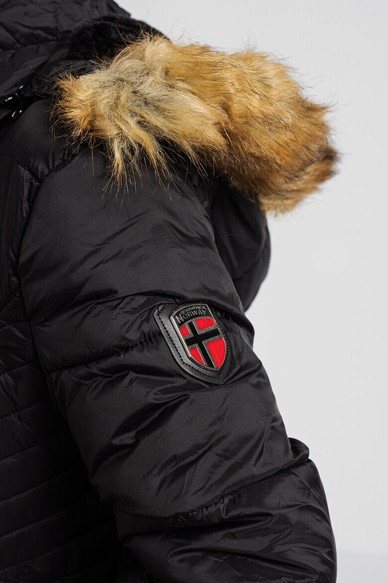 Geographical Norway Geaca parka cu vatelina si gluga Abeille - Pled.ro