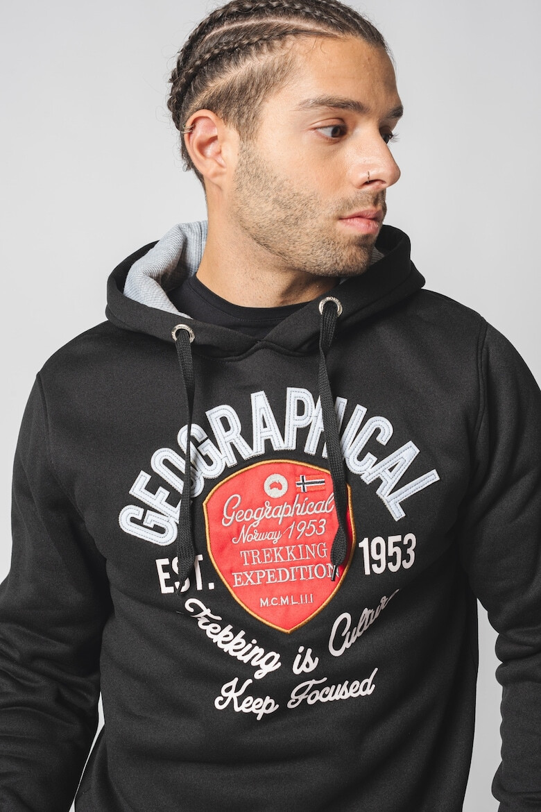 Geographical Norway Hanorac cu imprimeu logo Garlon - Pled.ro