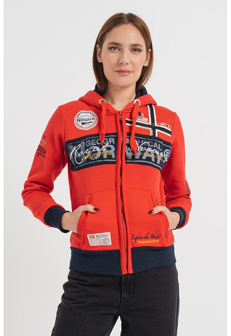 Geographical Norway Hanorac cu logo Flyer - Pled.ro