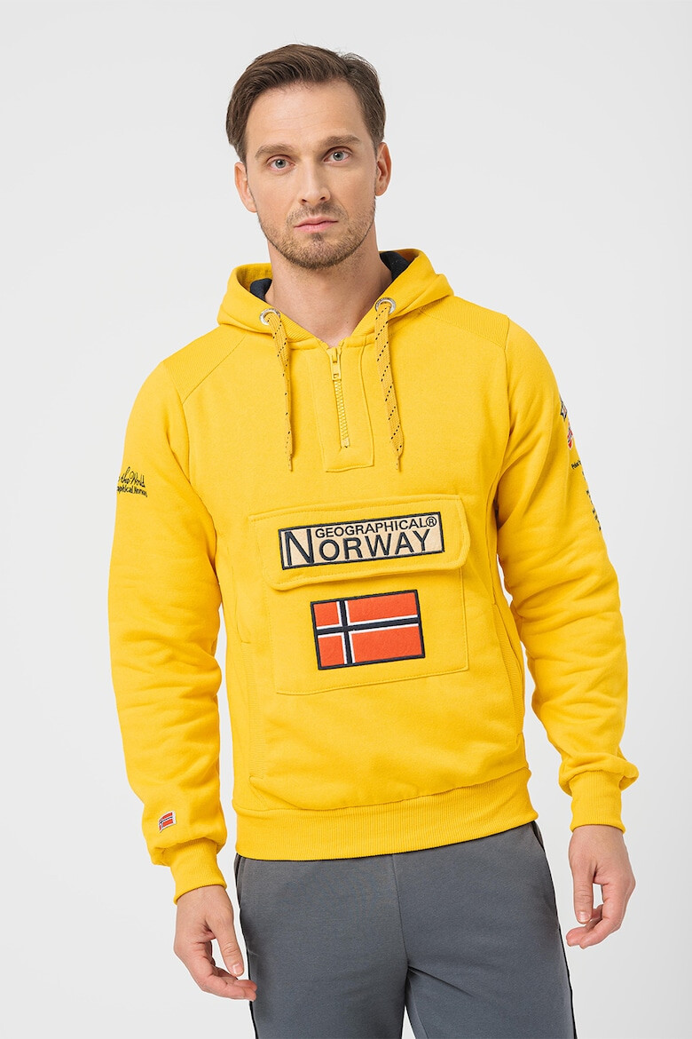 Geographical Norway Hanorac cu logo Gym Class - Pled.ro