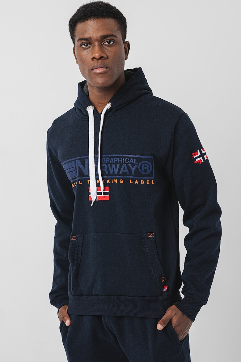 Geographical Norway Hanorac din amestec de bumbac cu logo Gasic - Pled.ro