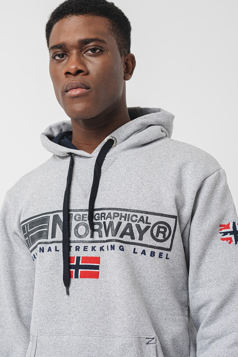 Geographical Norway Hanorac din amestec de bumbac cu logo Gasic - Pled.ro