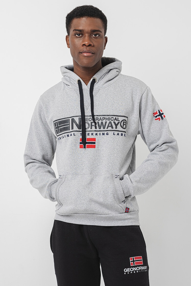 Geographical Norway Hanorac din amestec de bumbac cu logo Gasic - Pled.ro