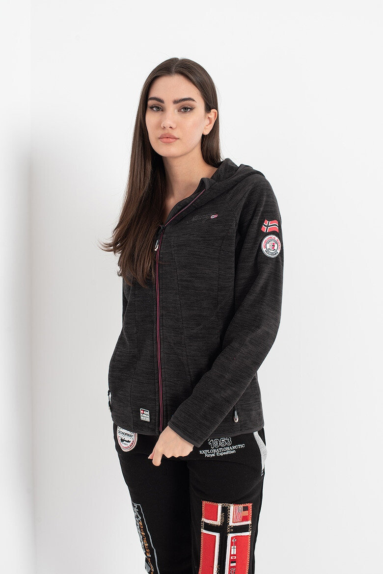 Geographical Norway Hanorac din fleece cu fermoar si buzunare laterale Talweg - Pled.ro