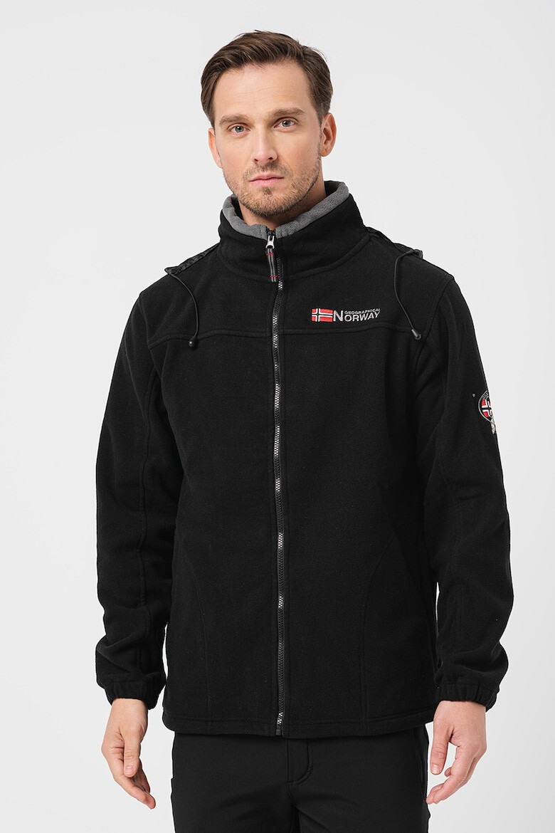 Geographical Norway Jacheta de fleece cu logo brodat Tamazonie - Pled.ro