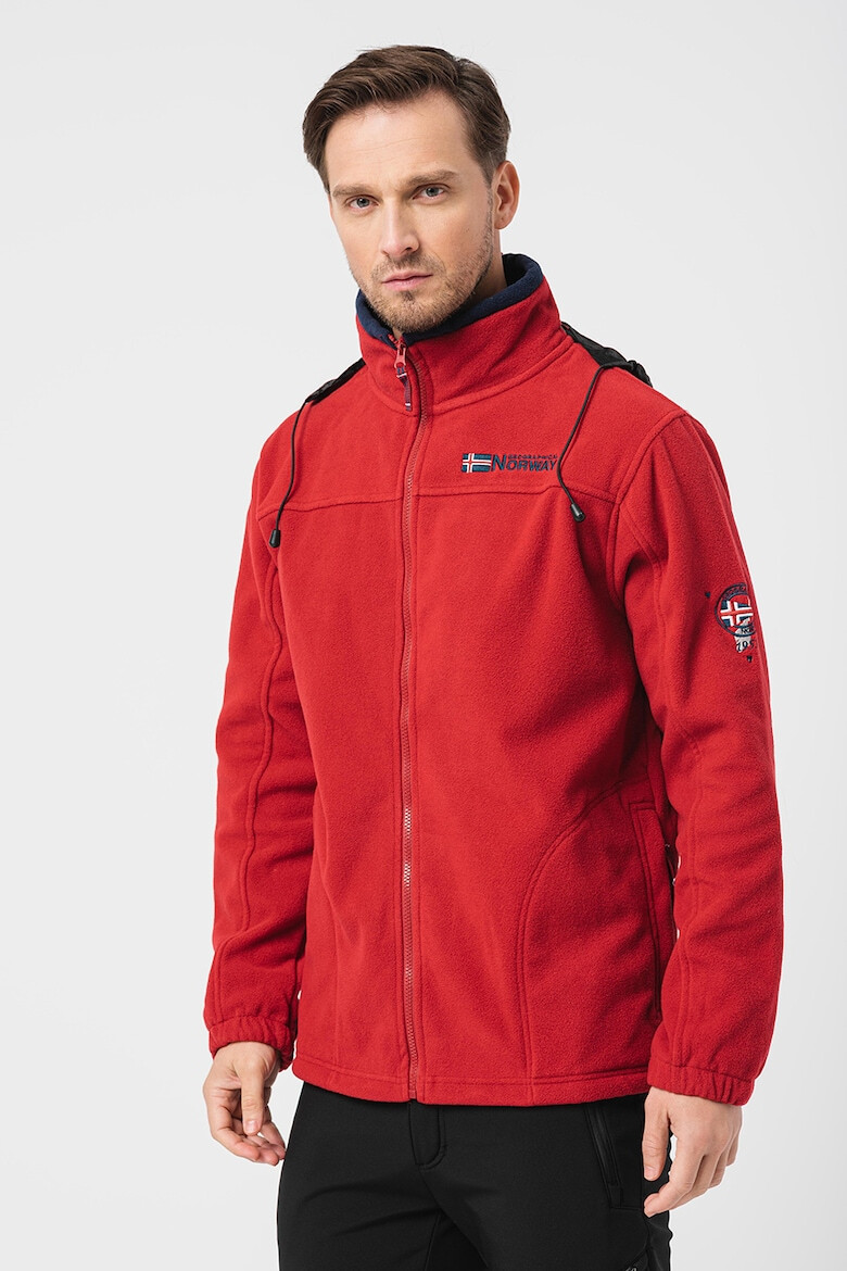 Geographical Norway Jacheta de fleece cu logo brodat Tamazonie - Pled.ro