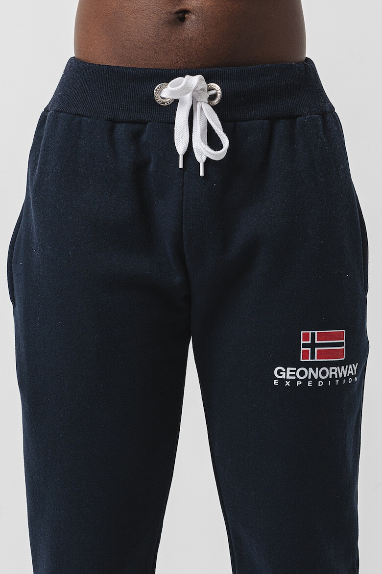 Geographical Norway Pantaloni de trening din amestec de bumbac cu logo Max - Pled.ro