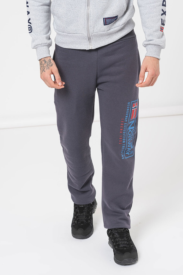 Geographical Norway Pantaloni regular fit de trening cu logo Moffroy - Pled.ro