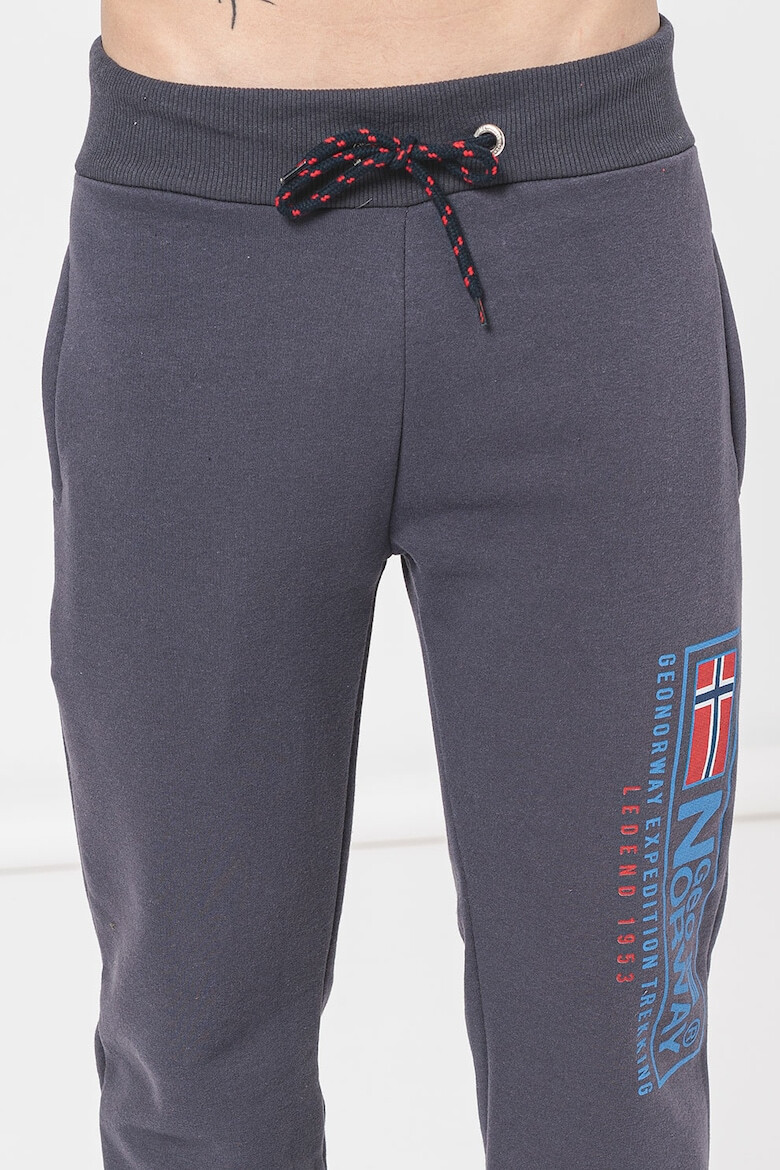 Geographical Norway Pantaloni regular fit de trening cu logo Moffroy - Pled.ro