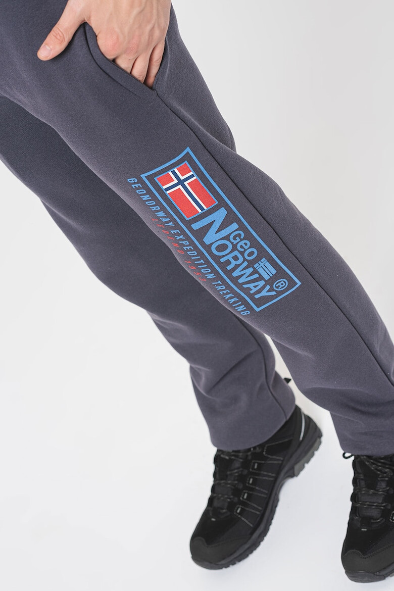 Geographical Norway Pantaloni regular fit de trening cu logo Moffroy - Pled.ro