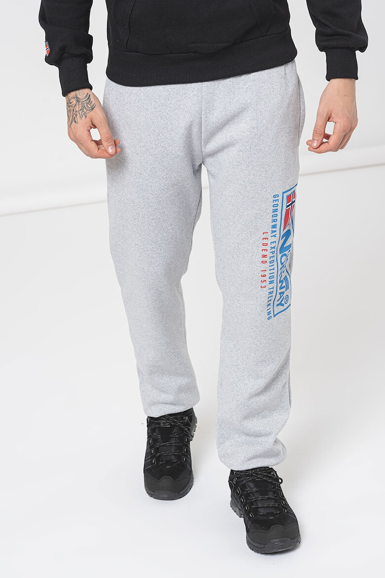 Geographical Norway Pantaloni regular fit de trening cu logo Moffroy - Pled.ro