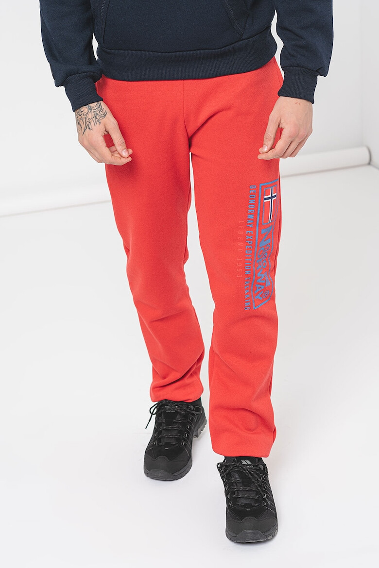 Geographical Norway Pantaloni regular fit de trening cu logo Moffroy - Pled.ro