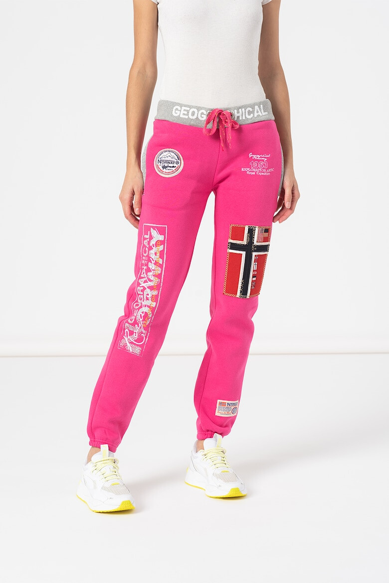 Geographical Norway Pantaloni sport cu imprimeu logo Myer - Pled.ro