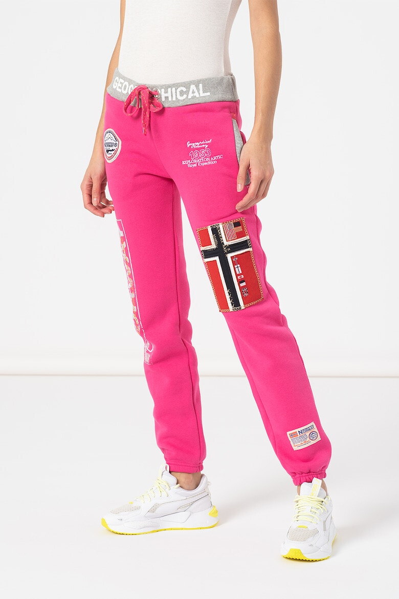 Geographical Norway Pantaloni sport cu imprimeu logo Myer - Pled.ro