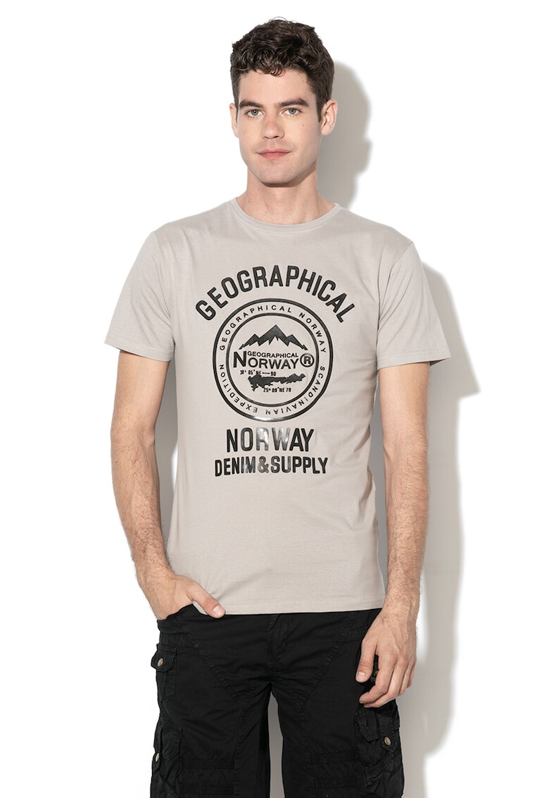 Geographical Norway Tricou cu imprimeu logo Jiday - Pled.ro