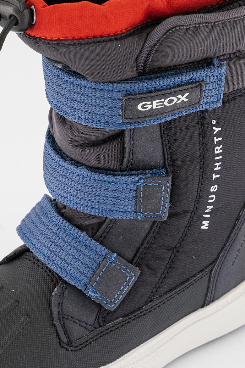 Geox Cizme de iarna cu inchidere velcro si aplicatie logo - Pled.ro