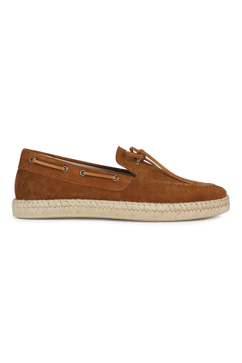 Geox Espadrile-mocasini de piele intoarsa - Pled.ro