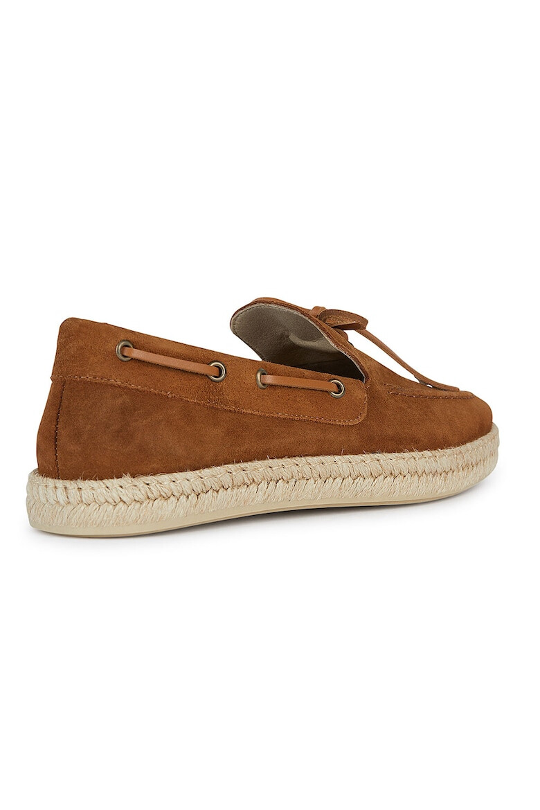 Geox Espadrile-mocasini de piele intoarsa - Pled.ro