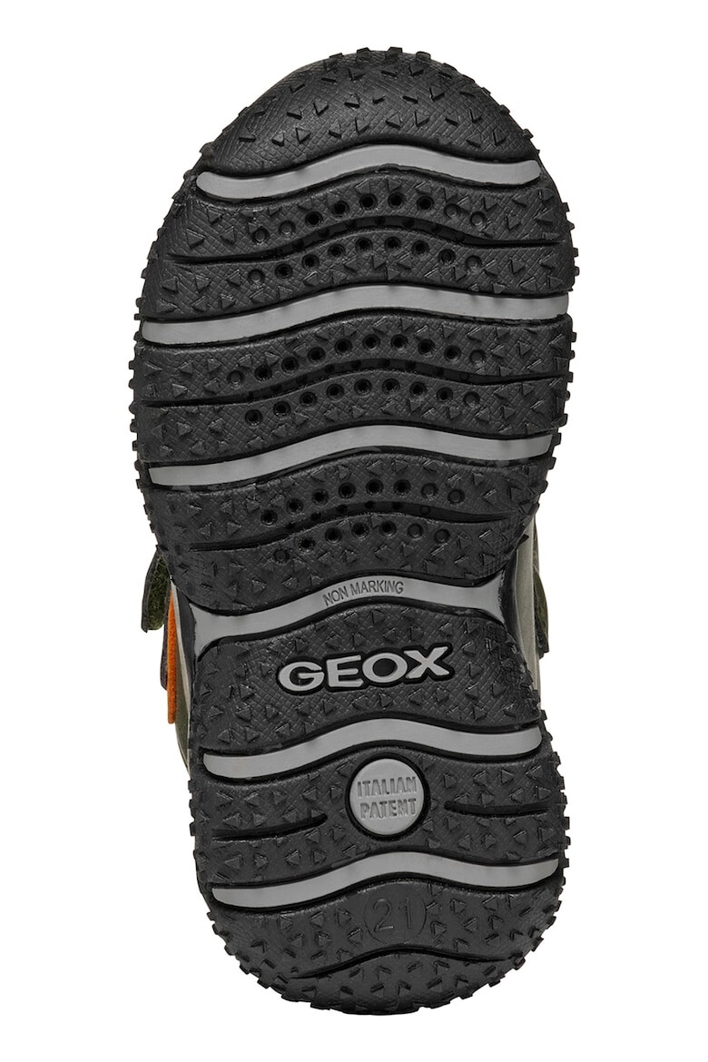 Geox Ghete impermeabile din piele ecologica cu insertii din material textil - Pled.ro