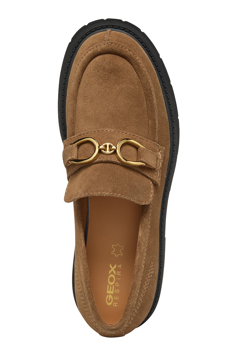 Geox Pantofi loafer de piele intoarsa - Pled.ro