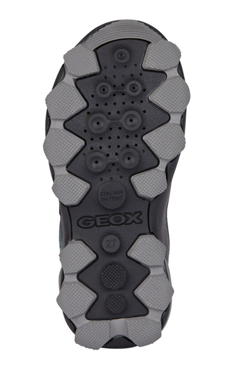 Geox Pantofi sport cu detalii din piele si piele intoarsa Buller - Pled.ro