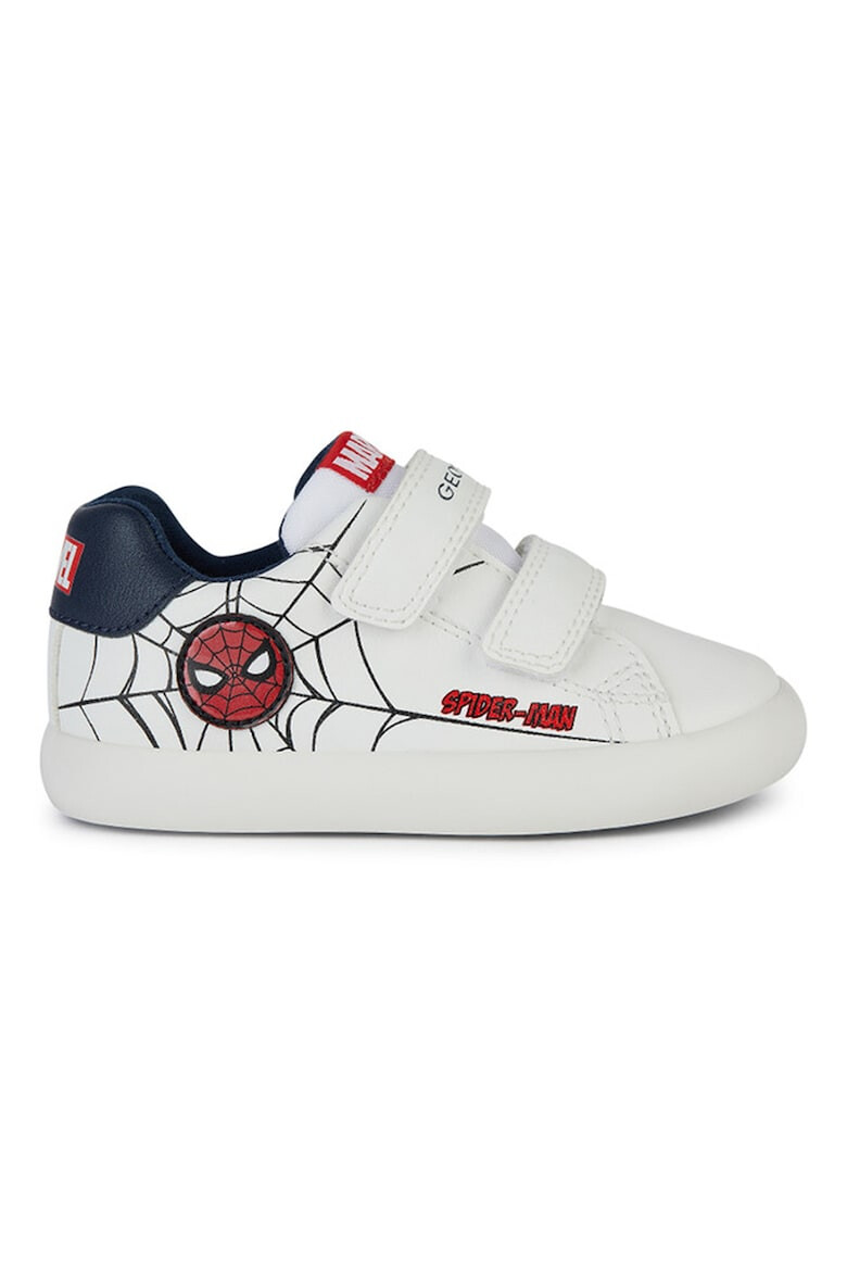 Geox Pantofi sport cu imprimeu cu Spider-Man si inchidere velcro - Pled.ro