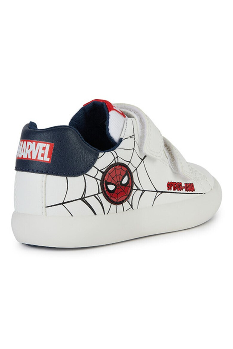 Geox Pantofi sport cu imprimeu cu Spider-Man si inchidere velcro - Pled.ro