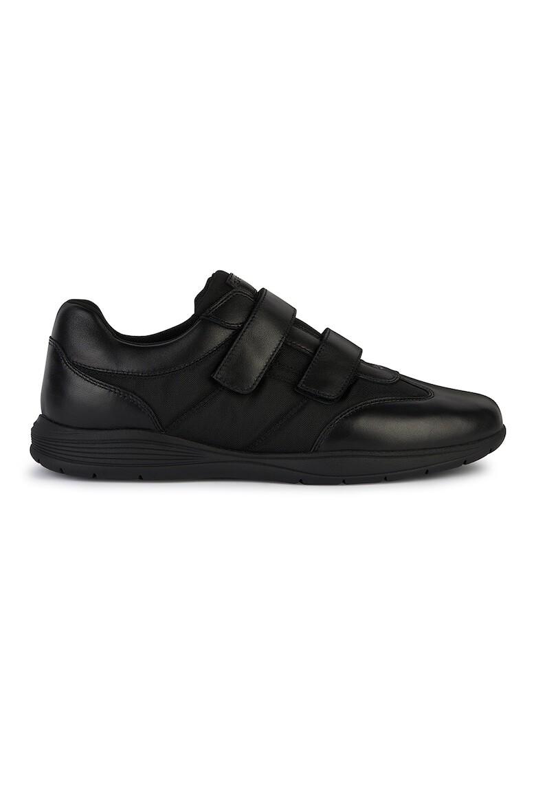 Geox Pantofi sport cu inchidere velcro si garnituri din piele - Pled.ro