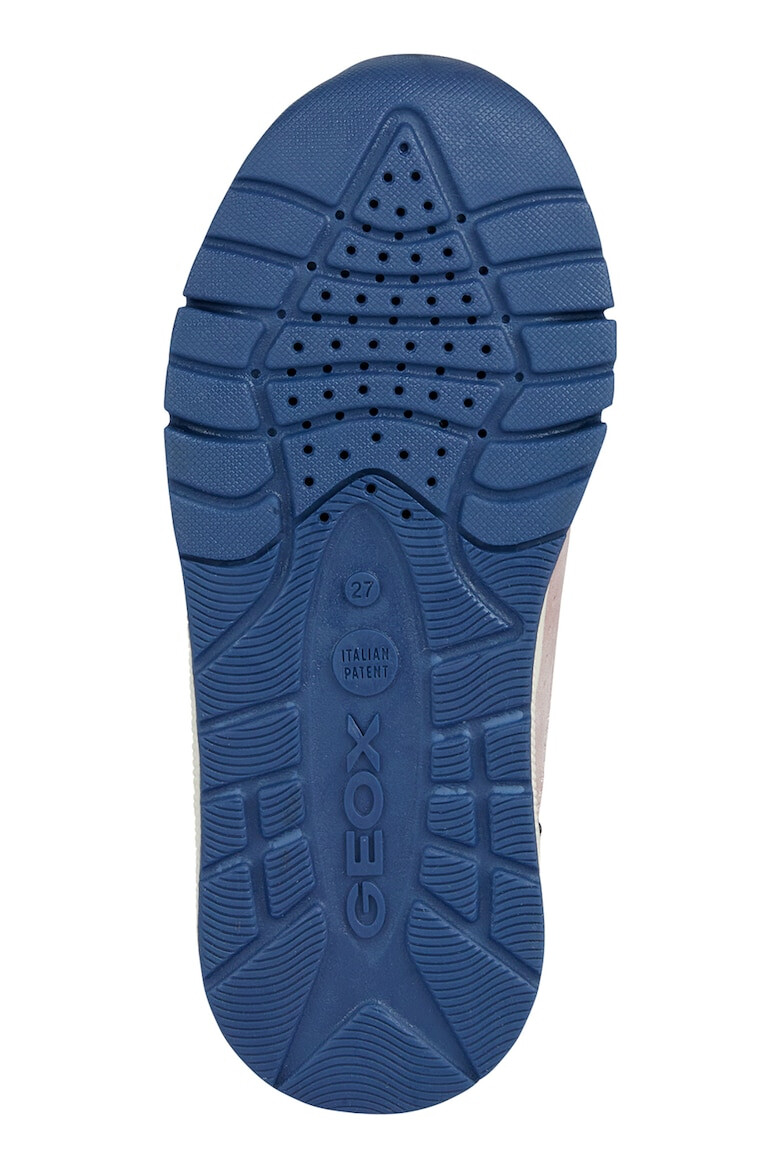 Geox Pantofi sport cu velcro si detalii de piele intoarsa - Pled.ro