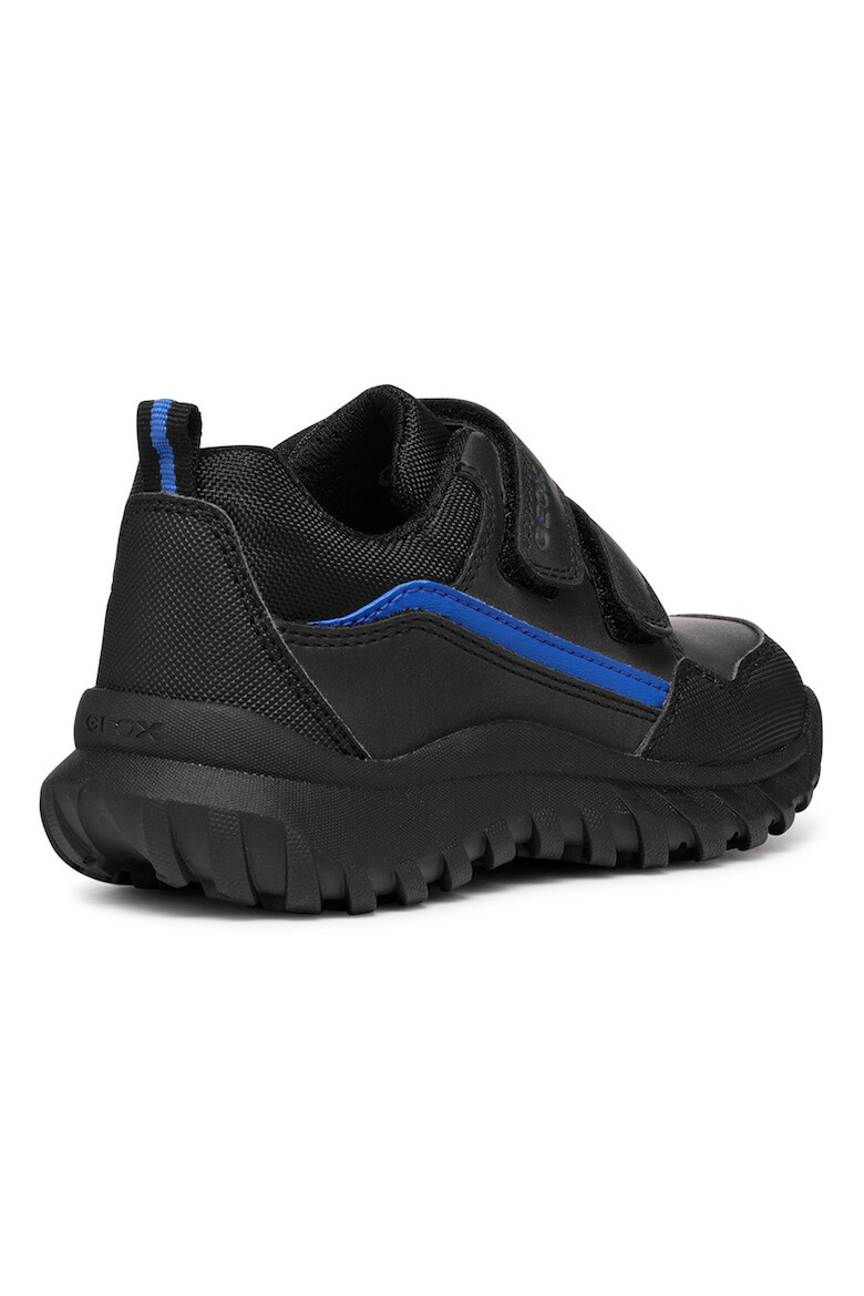 Geox Pantofi sport cu velcro si insertii din plasa - Pled.ro