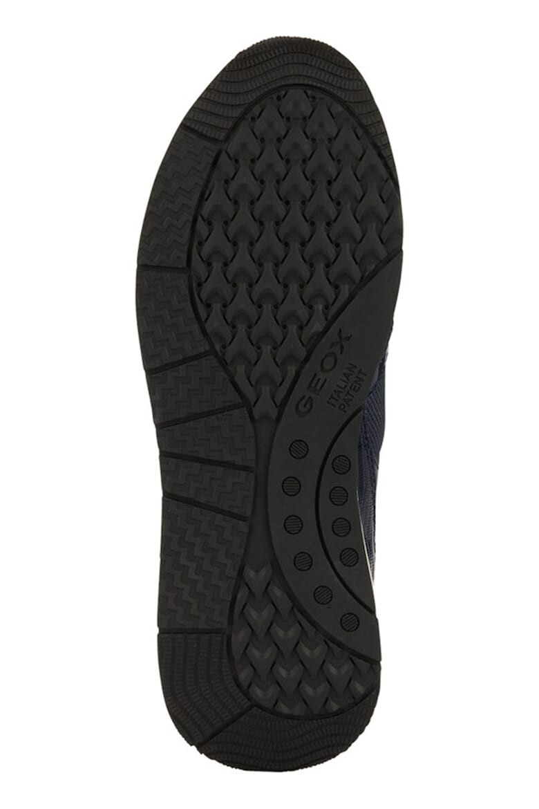 Geox Pantofi sport din piele ecologica cu insertii din material textil - Pled.ro