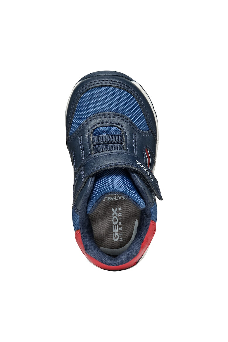 Geox Pantofi sport din piele ecologica cu insertii din material textil - Pled.ro