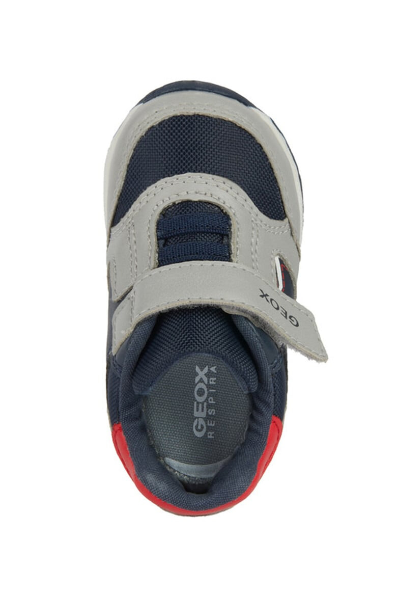 Geox Pantofi sport din piele ecologica cu insertii din material textil - Pled.ro