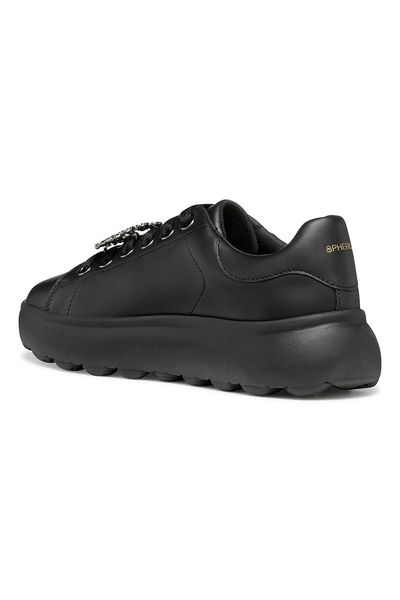 Geox Pantofi sport din piele Spherica - Pled.ro